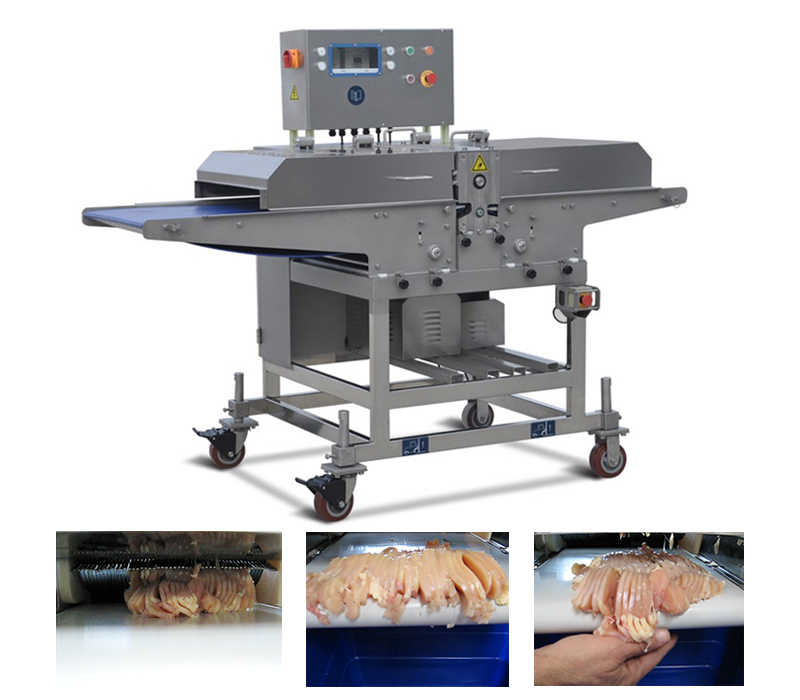 Fresh Chicken Meat Strip Cutter