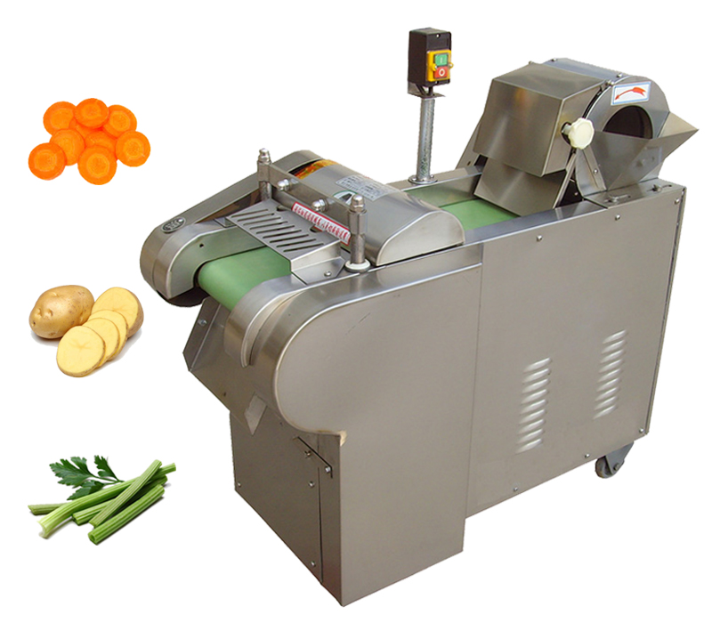 Multi Functional Automatic Vegetable Cutting Machine  Commercial Vegetable  Cutter Conveyor model 