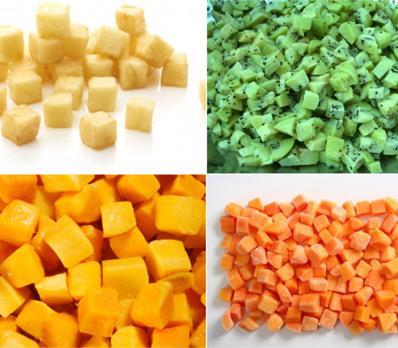 Vegetable Cube Cutting Machine/Vegetable Dicer/Vegetable Dicing Machine/Tutti  Frutti Making Machine 