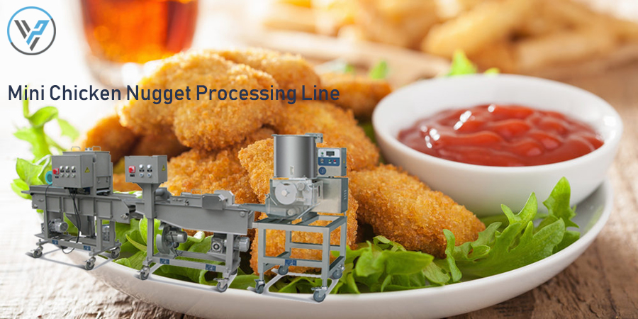 Mini Chicken Nugget Porcessing Line
