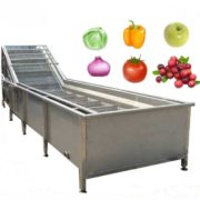 Air Bubble Water Spraying Vegetable Washing Machine