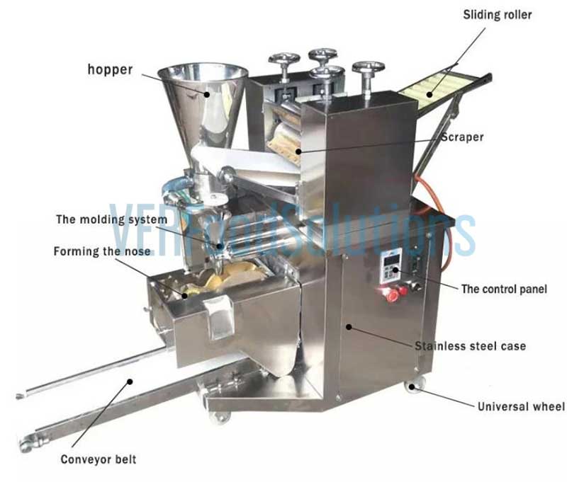 imitation handmade dumpling making machine