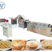 Pappadam Naan Tortilla Roti Chapati Pita Arabic Bread Making Machine