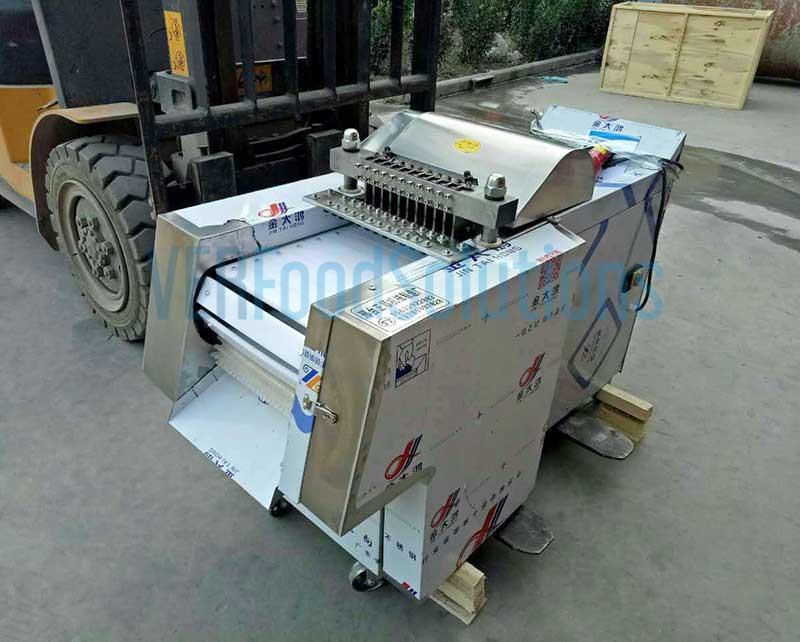 frozen chicken cutting machine package 