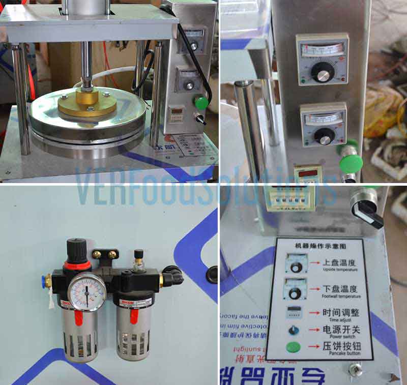 Pneumatic Chapati Press Machine