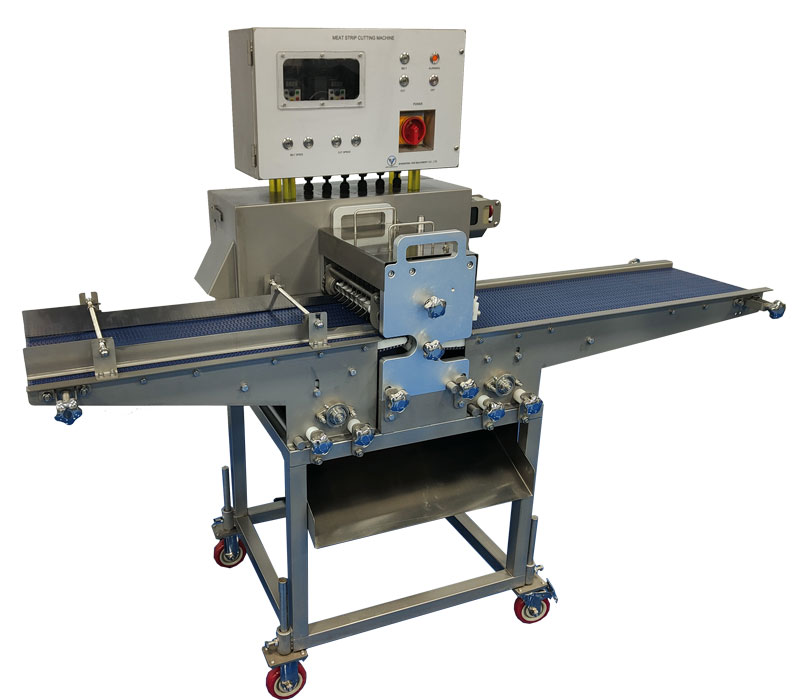 mini meat strip cutting machine