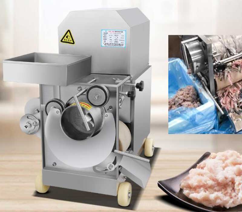 Commercial Fish Meat Machine Fish Shrimp Crab Bone Meat Separator