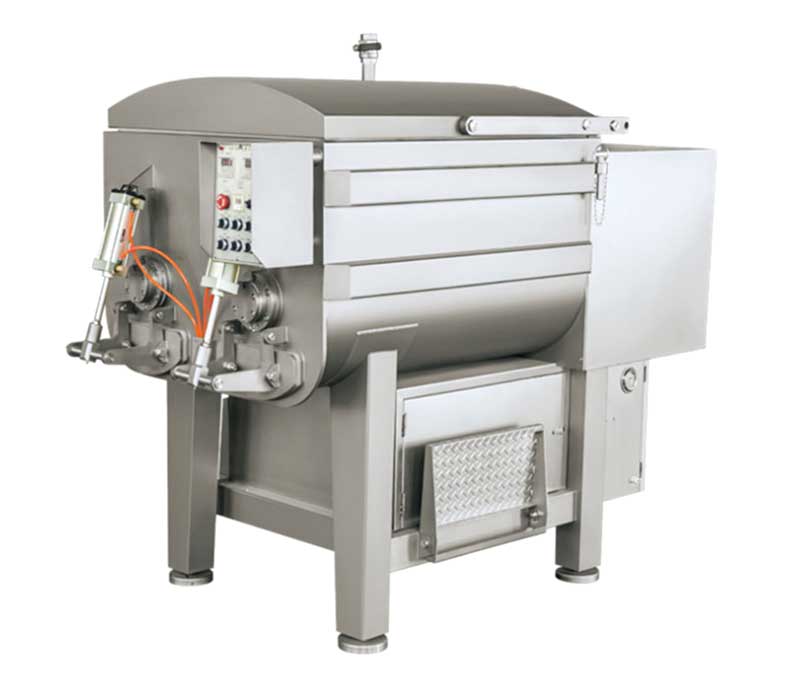 Vacuum Twin Shaft Paddle Mixer, Meat Preparation