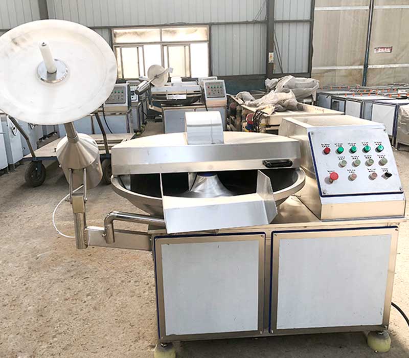 Industrial Bowl Chopper, Meat Preparation