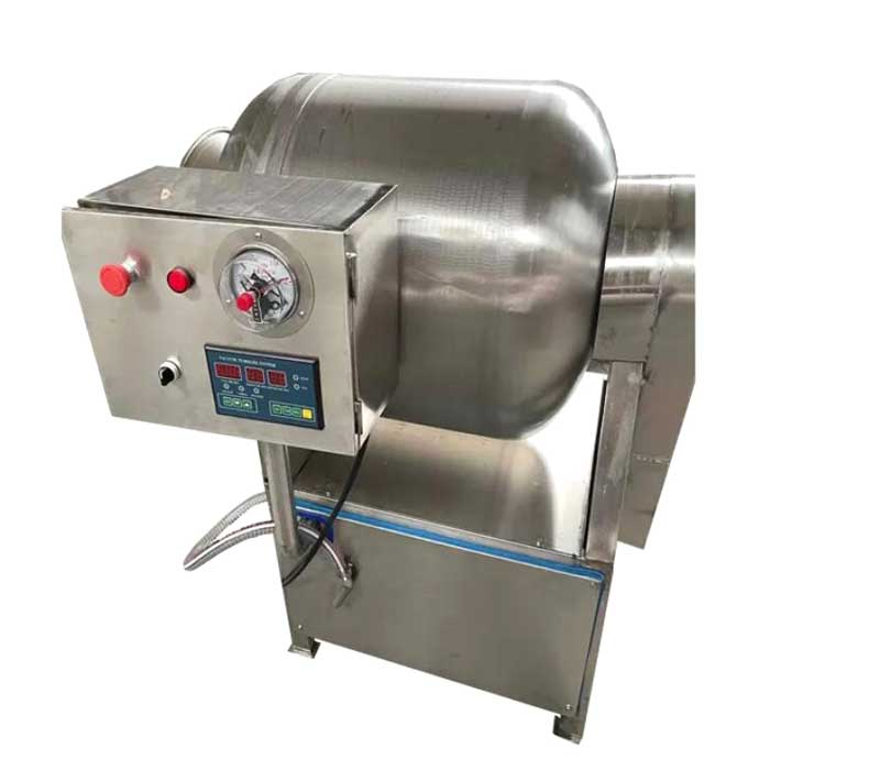 Omcan 41514 Stainless Steel Mobile Vacuum Meat Marinator - 110V, 1/4 hp