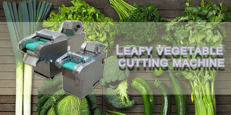 leafy vegetable cutting machine