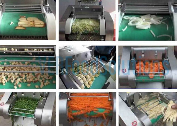 leafy vegetable cutting machine