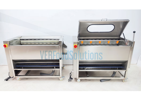 root vegetable brush washing machine