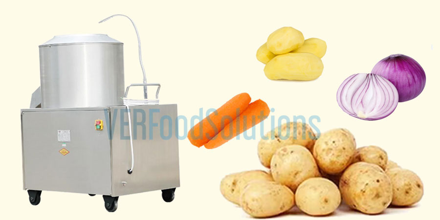 Potato Peeling Washing Machine