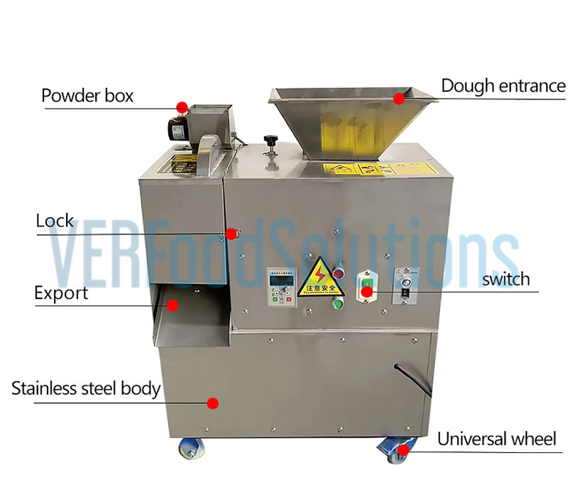 Professional Price Bakery Bread Dough Divider Rounder Moulder with Dough  Cutter - China Bakery Equipment, Mixing Machine