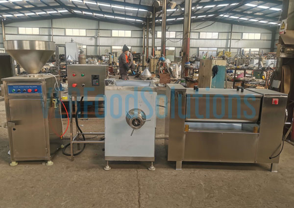 Frozen meat grinding machine 