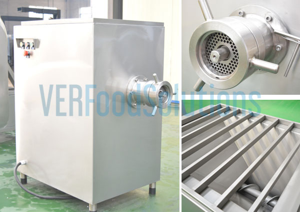 Frozen meat grinding machine 