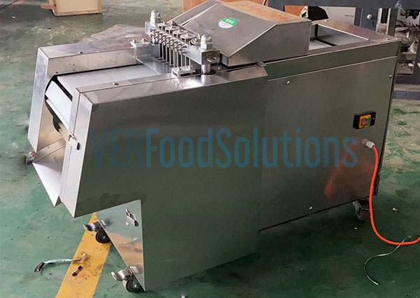 frozen chicken cube cutting dicing machine 