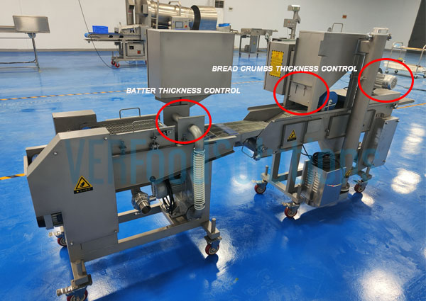 batter breading line