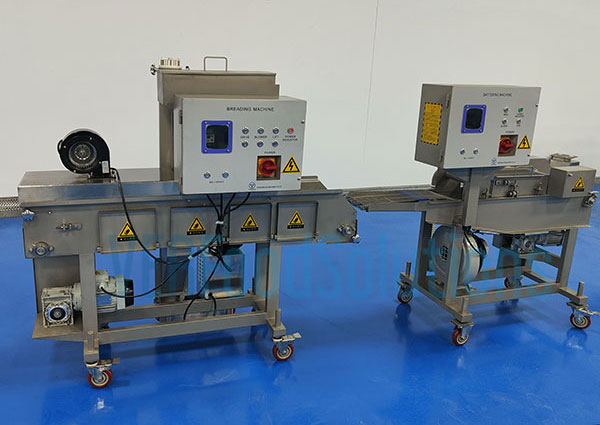 batter breading line