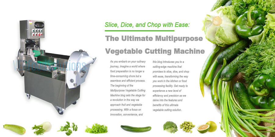 Multipurpose Vegetable Cutting Machine