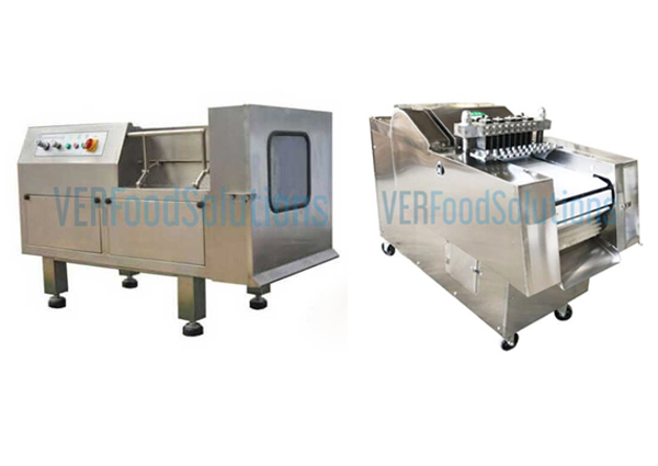 Frozen Meat Cube Dicing Machine Required Cutting Capacity