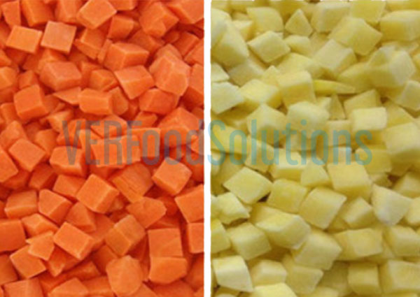 vegetable cube dicing machine 