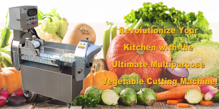 Revolutionize Your Kitchen with the Ultimate Multipurpose Vegetable Cutting Machine!