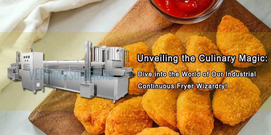 Industrial Continuous Fryer