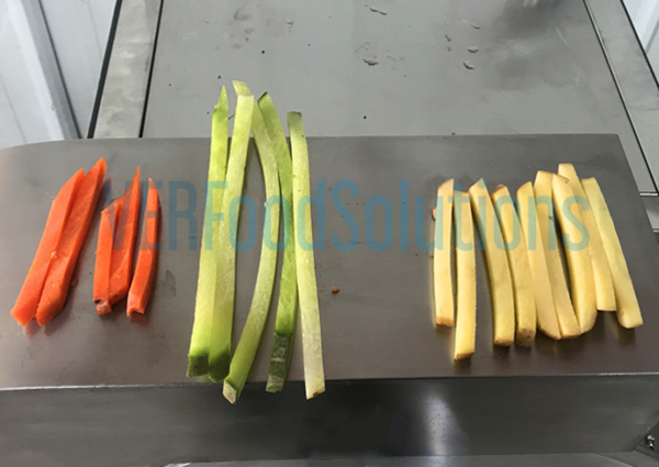 French fries cutting machine