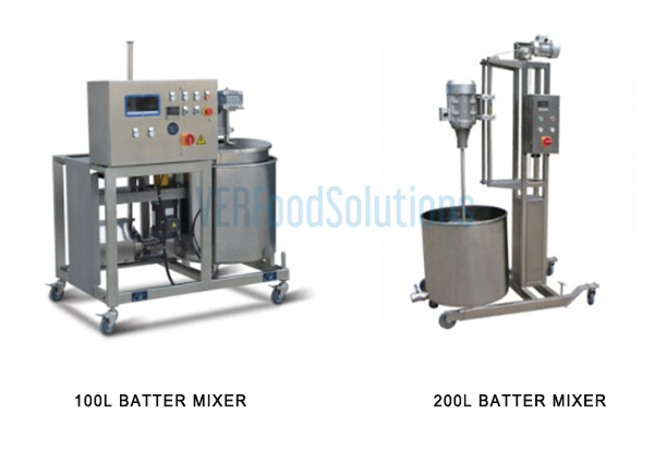 battering machine batter mixer 