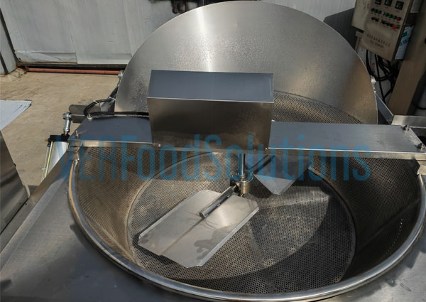 batch frying machine