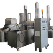 Commercial continuous fryer machine