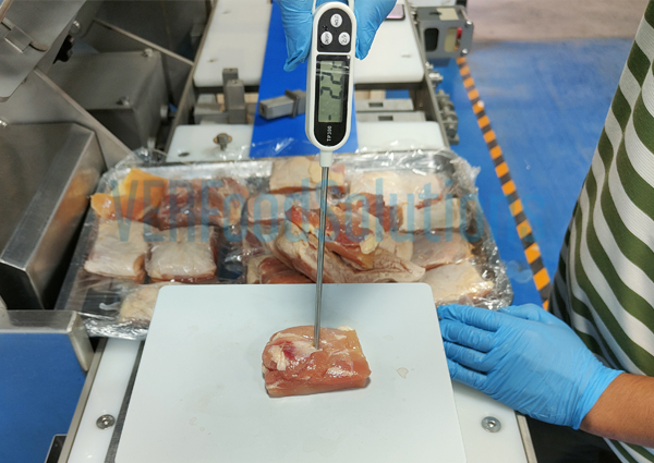 single lane chicken breast horizontal slicer