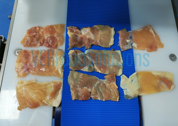 single lane chicken breast horizontal slicer