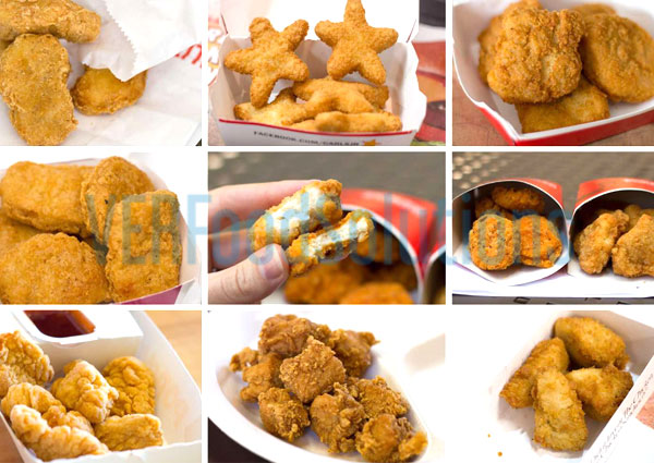 Different Innovative Nuggets and Patties