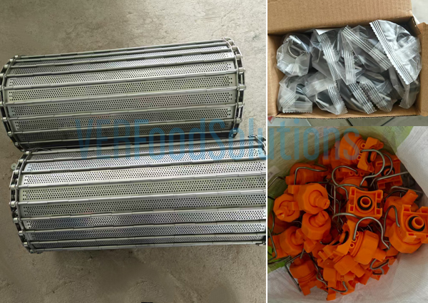Air Bubble Water Spraying Fruit Vegetable Washing Machine