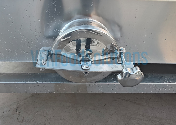 Air Bubble Water Spraying Fruit Vegetable Washing Machine