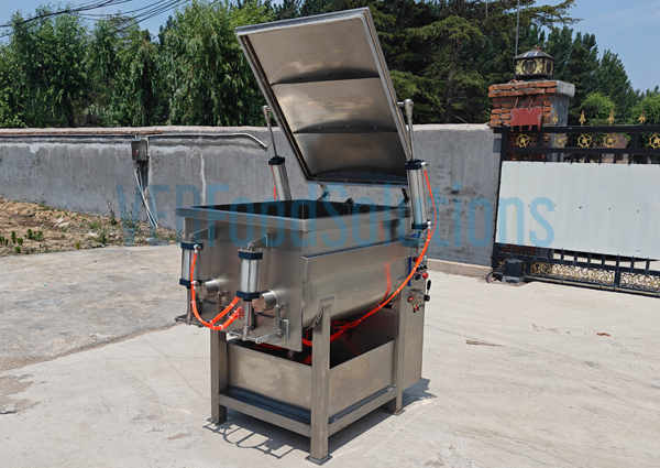 Vacuum Twin Shaft Paddle Mixer