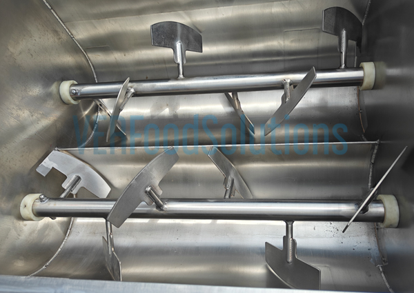 Vacuum Twin Shaft Paddle Mixer