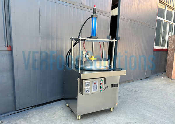 Tailored Solutions for Tunisia Customer: Success Story with VERFOODSOLUTIONS Hydraulic Chapati Press Machine 