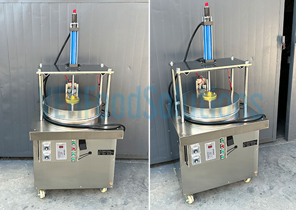 Tailored Solutions for Tunisia Customer: Success Story with VERFOODSOLUTIONS Hydraulic Chapati Press Machine