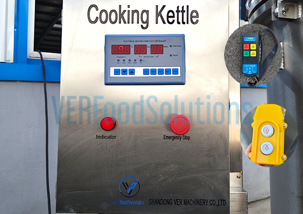 Industrial pressure cookers