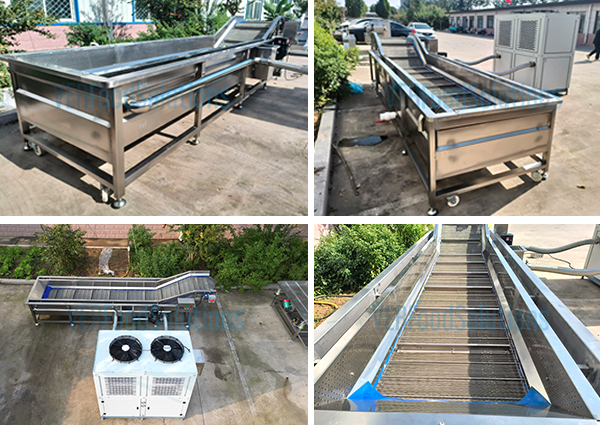 Cooling Machine with Refrigerator