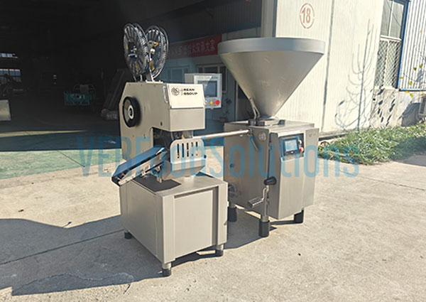 From 300 kg/h to 2000 kg/h: Upgrading Cheese Sausage Production with VERFOODSOLUTIONS Vacuum Filler & Clipping Machine in the UAE