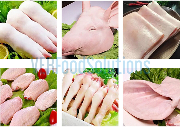 The brush washing machine and gas hair burn machine