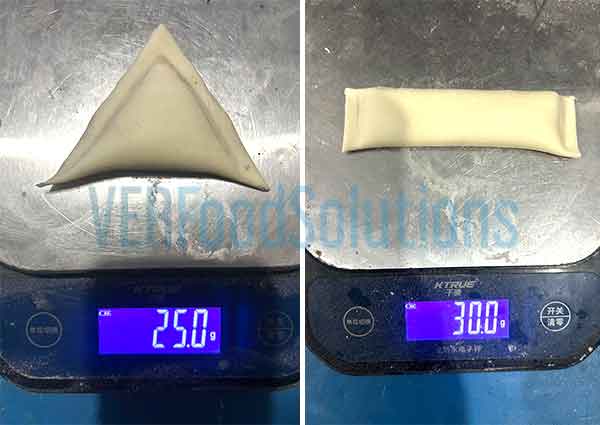 Samosa Spring Roll Machine For Preduster Battering Breading Fryer Line