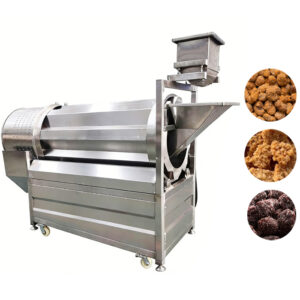 Snack seasoning drum