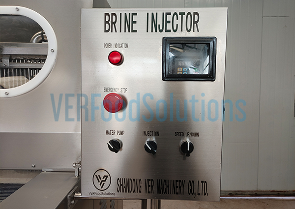 the marinating brine injector