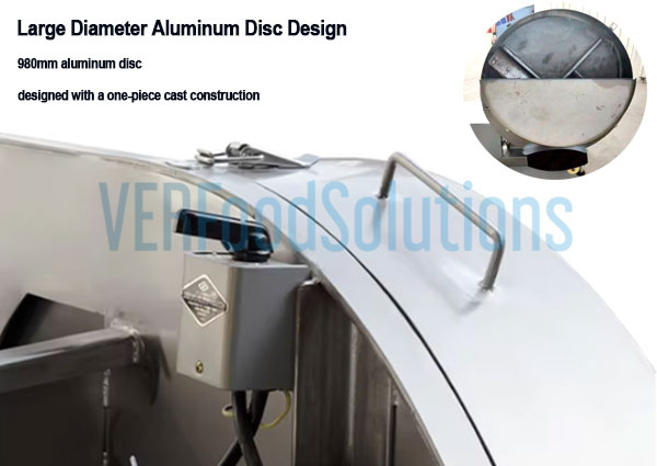 Large Diameter Aluminum Disc Design